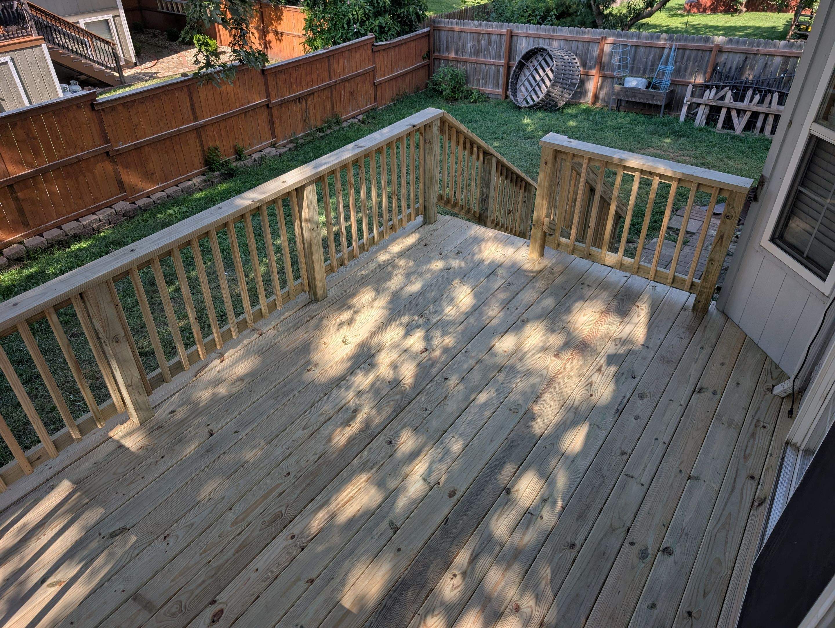 Backyard Deck Build for the Porting Family - Photo 5