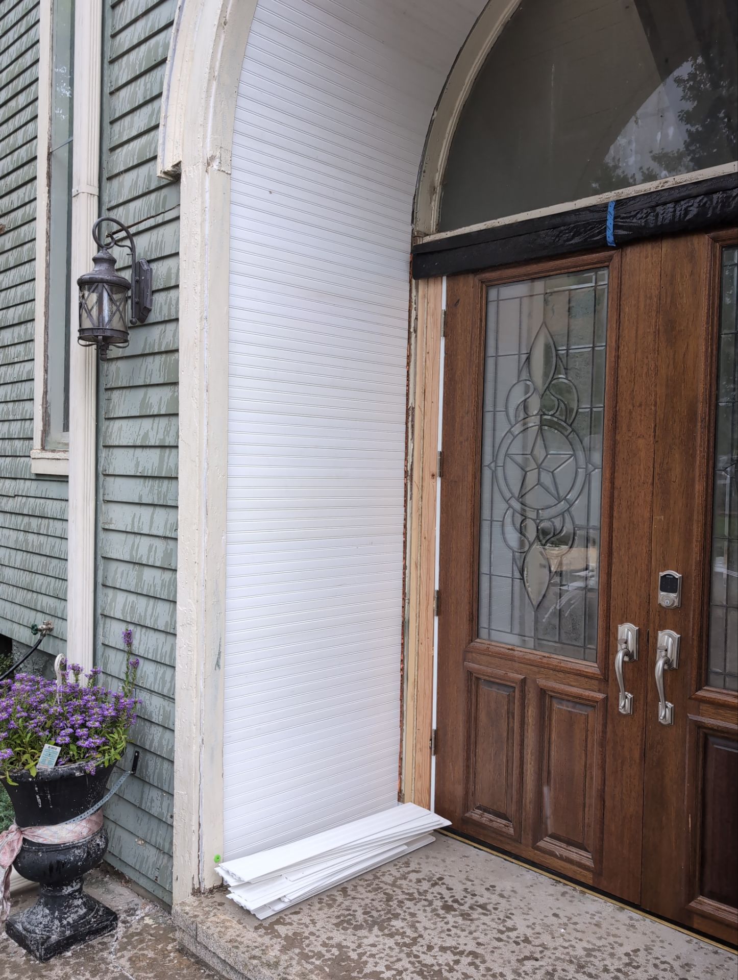 Portico & Front Door Installation for the Chickly Family - Photo 2